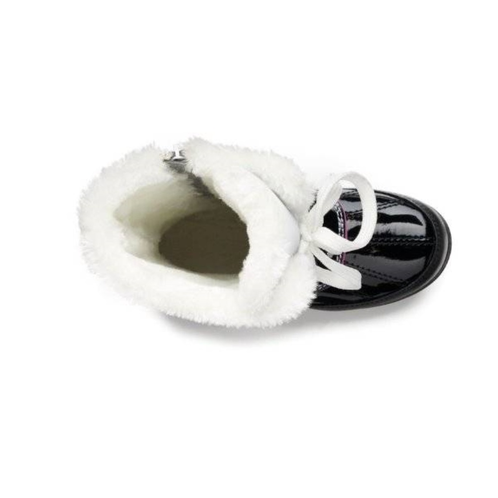 Girls Totes White Quilted Winter Snow Boots-sz 12 - Picture 4 of 5